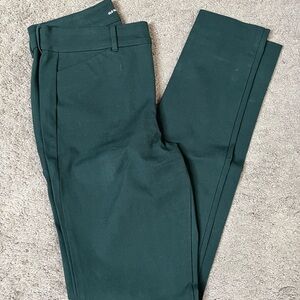 Old Navy Women's Dark Green Skinny Pixie Pants
